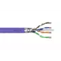 Kabel instalacyjny DIGITUS - CAT6 - F/UTP - AWG 23/1 - 305m - Fioletowy