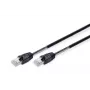DIGITUS outdoor Patch kabel - CAT6 - S/FTP - Booted - Cu - 1m - czarny płaszcz