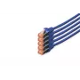Kabel krosowy DIGITUS - CAT6 - S/FTP - Snagless - Cu - 10m - niebieski - 5 szt.