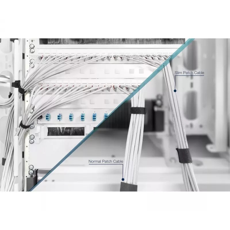 DIGITUS cienki Patch kabel - CAT6 - U/UTP - Snagless - Cu - 2m - szary
