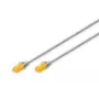 Kabel sieciowy Digitus CAT 6A U/UTP cienki Patch Cord RJ-45 Cat6a 1m Szary