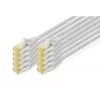 DIGITUS Patch kabel - CAT6a - S/FTP - Snagless - 2m - czerwony - 10pk