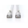 DIGITUS cienki Patch kabel - CAT6A - F-FTP - 5m - Szary