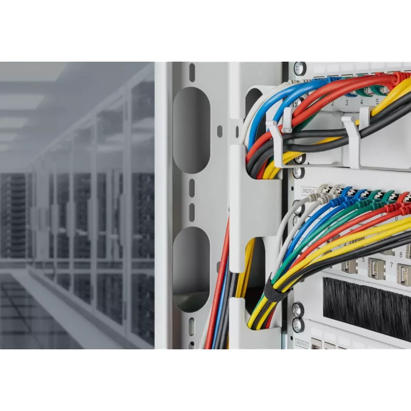DIGITUS cienki Patch kabel - CAT6A - F-FTP - 5m - Szary