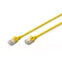 DIGITUS cienki Patch kabel - CAT6A - F-FTP - 2m - Żółty