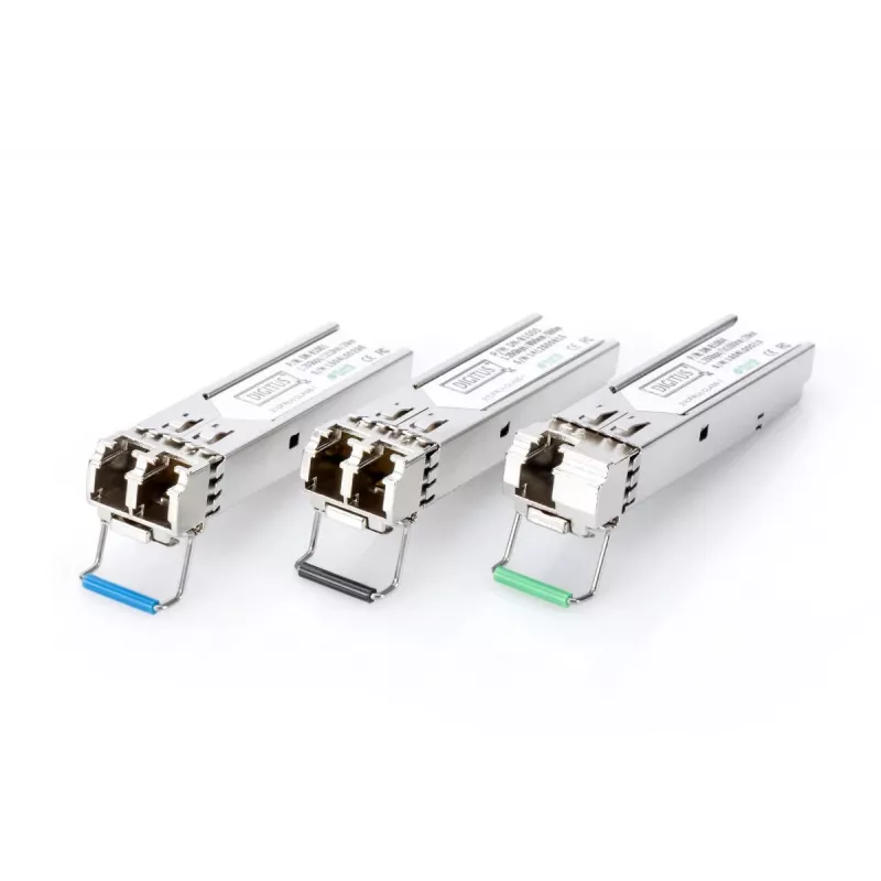 Moduł SFP DIGITUS 1,25 Gb/s, do 20 km, jednomodowy, złączka dupleksowa LC 1000Base-LX, 1310 nm