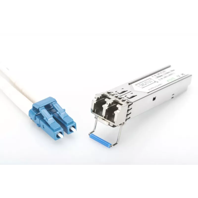 Moduł SFP DIGITUS 1,25 Gb/s, do 20 km, jednomodowy, złączka dupleksowa LC 1000Base-LX, 1310 nm