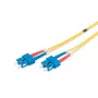DIGITUS Fiber Optic Patch Cord, SC to SC OS2, Singlemode 09/125 µ, Duplex, Length 1m
