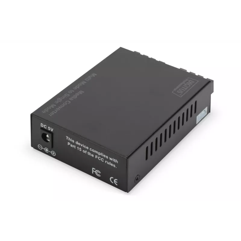DIGITUS Konwerter mediów Multi/Singlemode Gigabit, długość fali: 850nm 1310nm, 20km