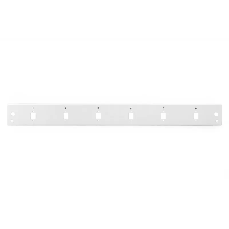 DIGITUS Fo Panel przedni Quick Lock 6x Sc Sx Lc Dx pionowo szary
