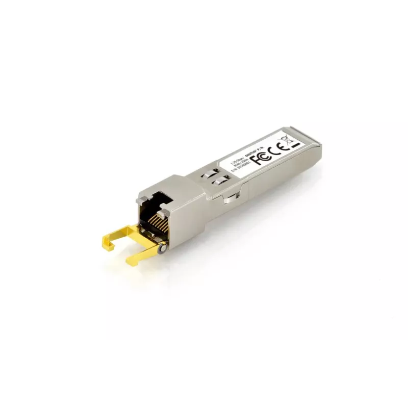 Moduł SFP Miedziany Mini GBIC DIGITUS 10G 100m obsługa 10G 5G 2.5G 1G Base-T
