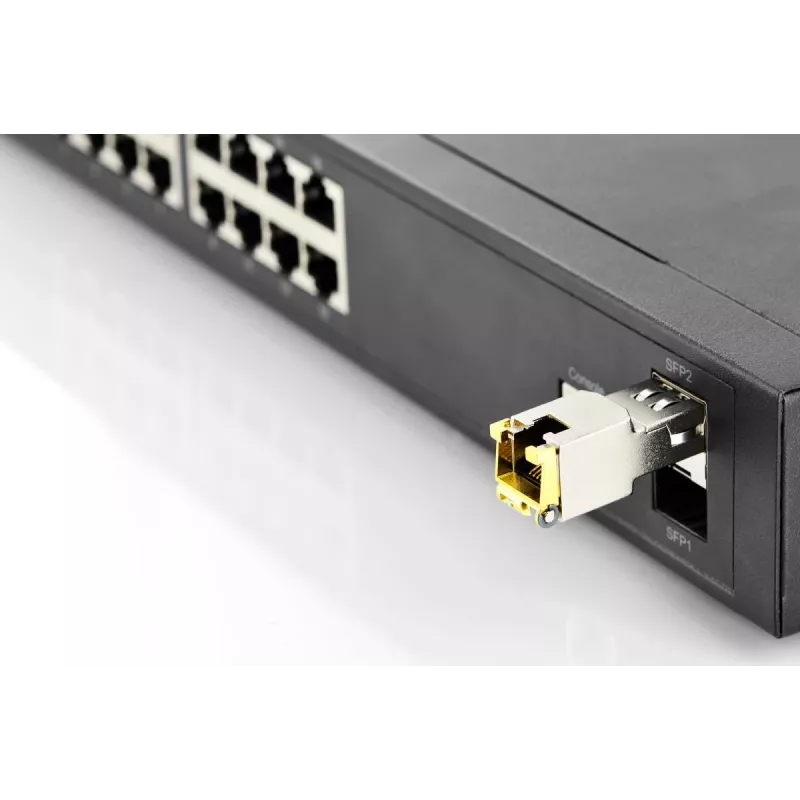 DIGITUS 1,25 Gb/s miedziany moduł SFP RJ45 HP-komp. 1000Mb/s do 100m