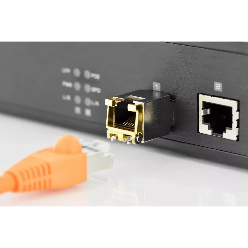 DIGITUS 1,25 Gb/s miedziany moduł SFP RJ45 HP-komp. 1000Mb/s do 100m