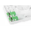 DIGITUS Obudowa FTTH, z adapterem 2x LC(APC) DX, montaż natynkowy