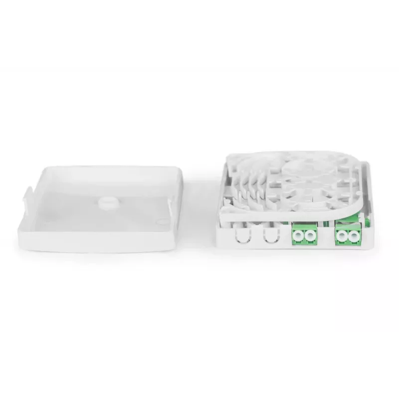 DIGITUS Obudowa FTTH, z adapterem 2x LC(APC) DX, montaż natynkowy