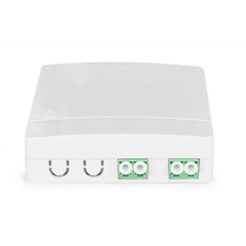DIGITUS Obudowa FTTH, z adapterem 2x LC(APC) DX, montaż natynkowy