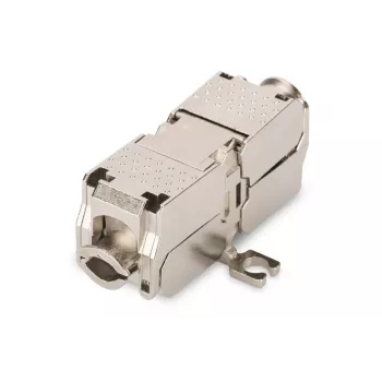 Łącznik terenowy DIGITUS CAT6A, 500 MHz, AWG 22-26, w pełni ekranowany, konstrukcja keystone, 26x35x80 mm