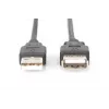 Przedłużacz DIGITUS USB 2.0, typ A M/F, 2m, zgodny z USB 2.0, czarny