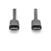 DIGITUS ASSMANN Kabel połączeniowy USB Type-C, typ C na C M/M, 3m, szybki, czarny