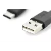 Kabel połączeniowy DIGITUS ASSMANN USB Type-C, typ C na A M/M, 2 m 3 A, 480 MB, wersja 2.0, czarny