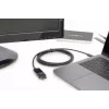 adapter kablowy DIGITUS USB Type-C, Type-C na DP M/M, 2m 4K/60Hz, 32,4 GB, CE, czarny