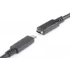 Przedłużacz DIGITUS USB Type-C, typ C M/F, 2 m, pełna funkcjonalność, Gen2, 3 A, 10 GB, wersja 3.1, CE