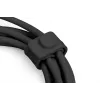 Kabel silikonowy DIGITUS USB-A - Lightning USB 2.0 12 W - 1 m czarny