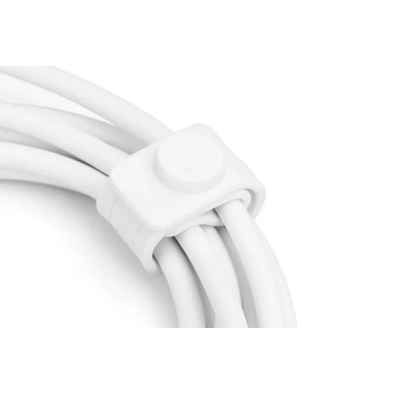 DIGITUS Silikonowy kabel ładujący USB-A - Lightning USB 2.0 12W - 1m biały