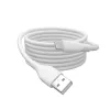 DIGITUS Silikonowy kabel ładujący USB-A - Lightning USB 2.0 12W - 1m biały