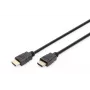 Przewód połączeniowy DIGITUS HDMI Premium High Speed, typ A M/M, 2m z Ethernetem, Ultra HD 60p, czarny