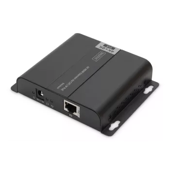 DIGITUS 4K HDMI Extender, jednostka odbiorcza IP/CAT 5, 6 (120 m), zasilana PoE