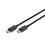 Kabel połączeniowy DIGITUS DisplayPort, DP M/M, 5 m z zatrzaskiem, Ultra HD 8K, wer. 1.3/1.4, czarny