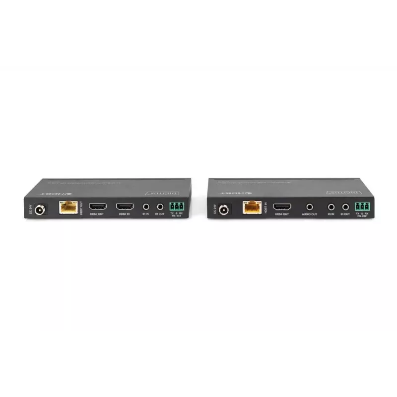 DIGITUS HDBaseT HDMI Extender Set 150m 4K/60Hz 18 Gbps YUV 444 HDR