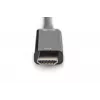 Adapter Digitus 4K HDMI na DisplayPort 0,2 m HDMI typu A USB