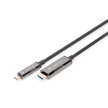 adapter kablowya AOC DIGITUS USB – Type C na HDMI FO HDMI w wersji 2.0; maks. 4Kx2K@60Hz; 20 m