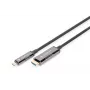 adapter kablowya AOC DIGITUS USB – Type C na HDMI FO HDMI w wersji 2.0; maks. 4Kx2K@60Hz; 20 m