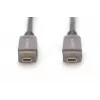 DIGITUS 4K - HDMI AOC Hybrydowy kabel światłowodowy z odłączaną wtyczką 30 m