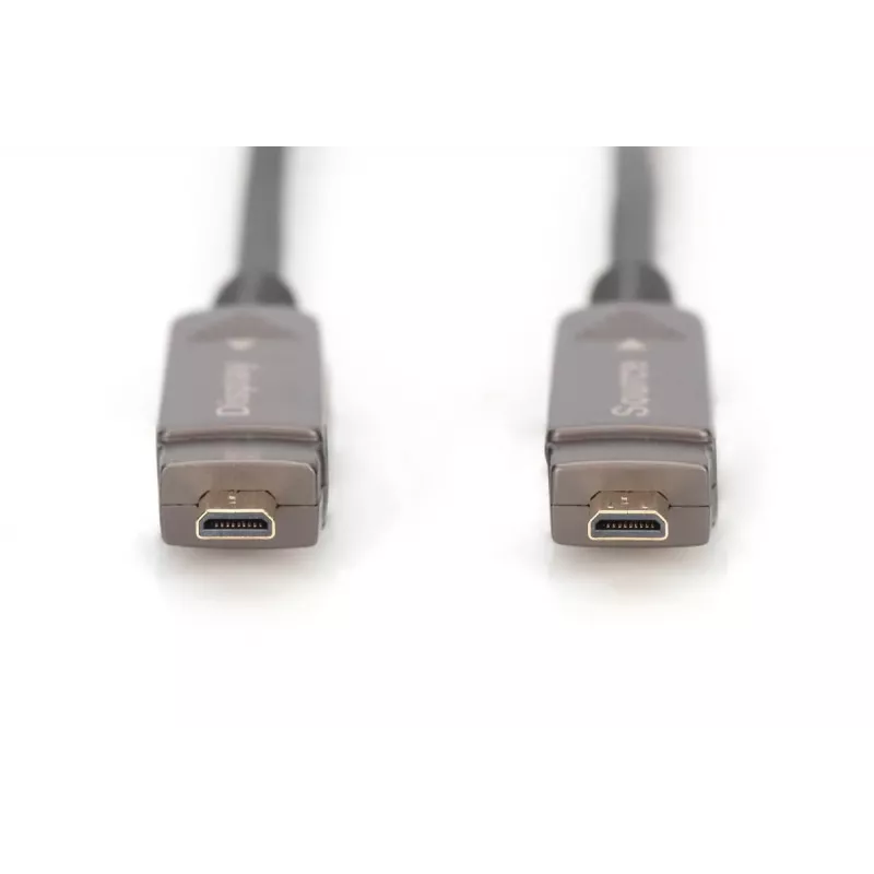 DIGITUS 4K - HDMI AOC Hybrydowy kabel światłowodowy z odłączaną wtyczką 30 m