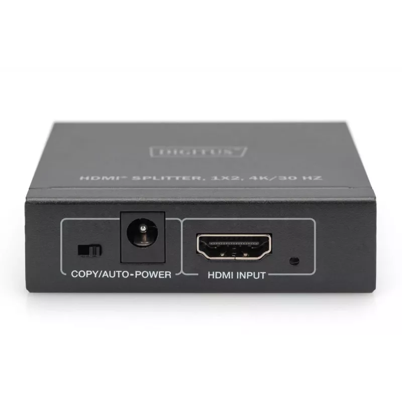 DIGITUS 4K HDMI Splitter. 1x 2 4K/30Hz. czarny
