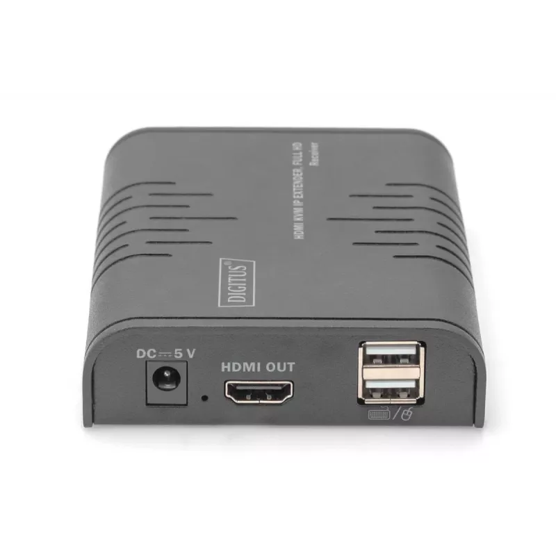 Digitus HDMI KVM IP Extender Receiver Full HD Wired 120m USB