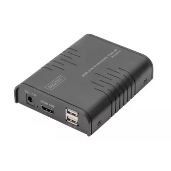 DIGITUS IP KVM Extender, odbiornik (RX) do DS-55529