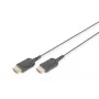 DIGITUS kabel połączeniowy HDMI High Speed, typ A, HighFlex M/M, 2,0 m, 4K Ultra HD@30 Hz, aktywny, CE, złoty czarny