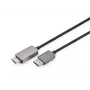adapter kablowy DIGITUS DP na HDMI 8K@60Hz. Aluminiowa obudowa czarny 2 m