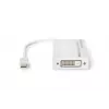Adapter DIGITUS MiniDP na DP HDMI+DVI 20cm DP 1.1a kompatybilny biały