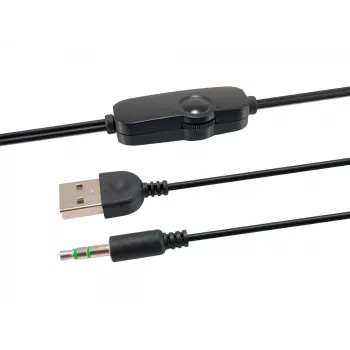 Mini głośnik USB Equip, 2.0 kanały, przewodowy, 3 W, 90 - 20 Hz, 40 Ω, czarny