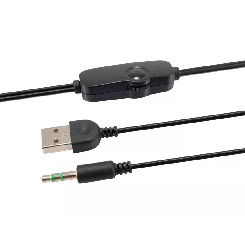 Mini głośnik USB Equip, 2.0 kanały, przewodowy, 3 W, 90 - 20 Hz, 40 Ω, czarny