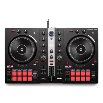 Hercules INPULSE 300 MK2 Vinyl scratcher Czarny, Czerwony