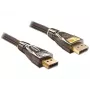 Kabel DisplayPort DeLOCK 82771 2 m Czarny Brązowy