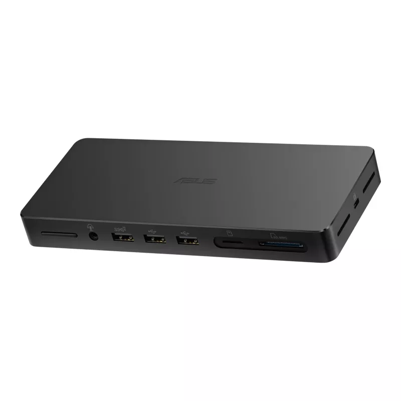 Stacja dokująca ASUS DC500 Thunderbolt 4 Triple 4K, 150W PD, 3 wyświetlacze, 2x HDMI 2.1, 2x USB‑A, 2x USB2.0, RJ‑45, MicroSD
