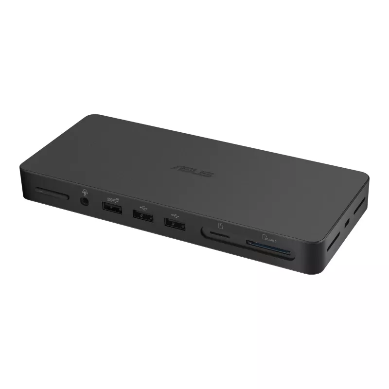 Stacja dokująca ASUS DC500 Thunderbolt 4 Triple 4K, 150W PD, 3 wyświetlacze, 2x HDMI 2.1, 2x USB‑A, 2x USB2.0, RJ‑45, MicroSD